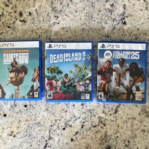 Bundle of 3 PS5 Games